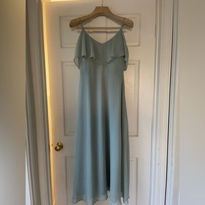Birdie Grey Jane Convertible Chiffon Bridesmaids Dress - Sage